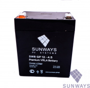Аккумуляторная батарея SUNWAYS GP 12-4,5