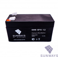 Аккумуляторная батарея SUNWAYS GP 6-1,2