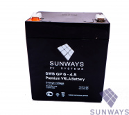 Аккумуляторная батарея SUNWAYS GP 6-4,5
