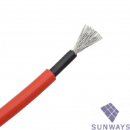 Солнечный кабель Sunways 6 мм2 красный