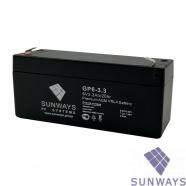 Аккумуляторная батарея SUNWAYS GP 6-3.3