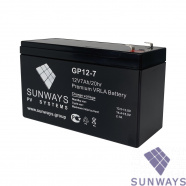 Аккумуляторная батарея SUNWAYS GP 12-7