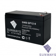 Аккумуляторная батарея SUNWAYS GP 12-9