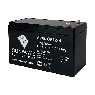 Аккумуляторная батарея SUNWAYS GP 12-9
