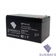 Аккумуляторная батарея SUNWAYS GP 12-12